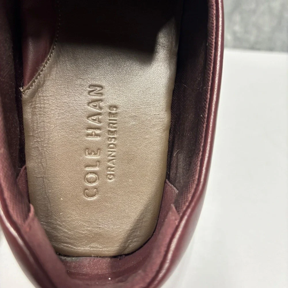 Cole Haan Grand Laser Penny Driver Loafers Mens 11 Brown Leather Preppy Casual